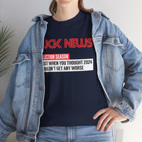 Fuck News Unisex Heavy Cotton Tee