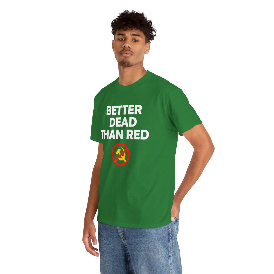 Better Dead Than Red Unisex Heavy Cotton Tee