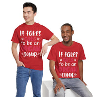 It Take Guts To Be An Organ Donor Unisex Heavy Cotton Tee