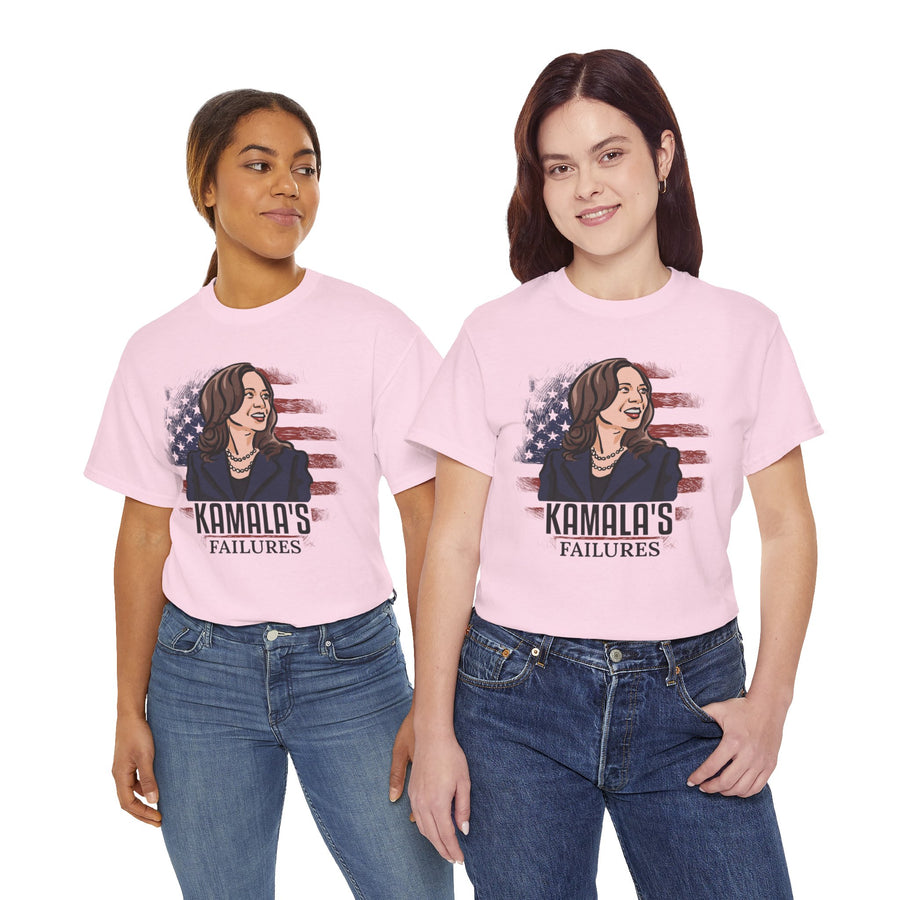 Kamala's Failures Unisex Heavy Cotton Tee