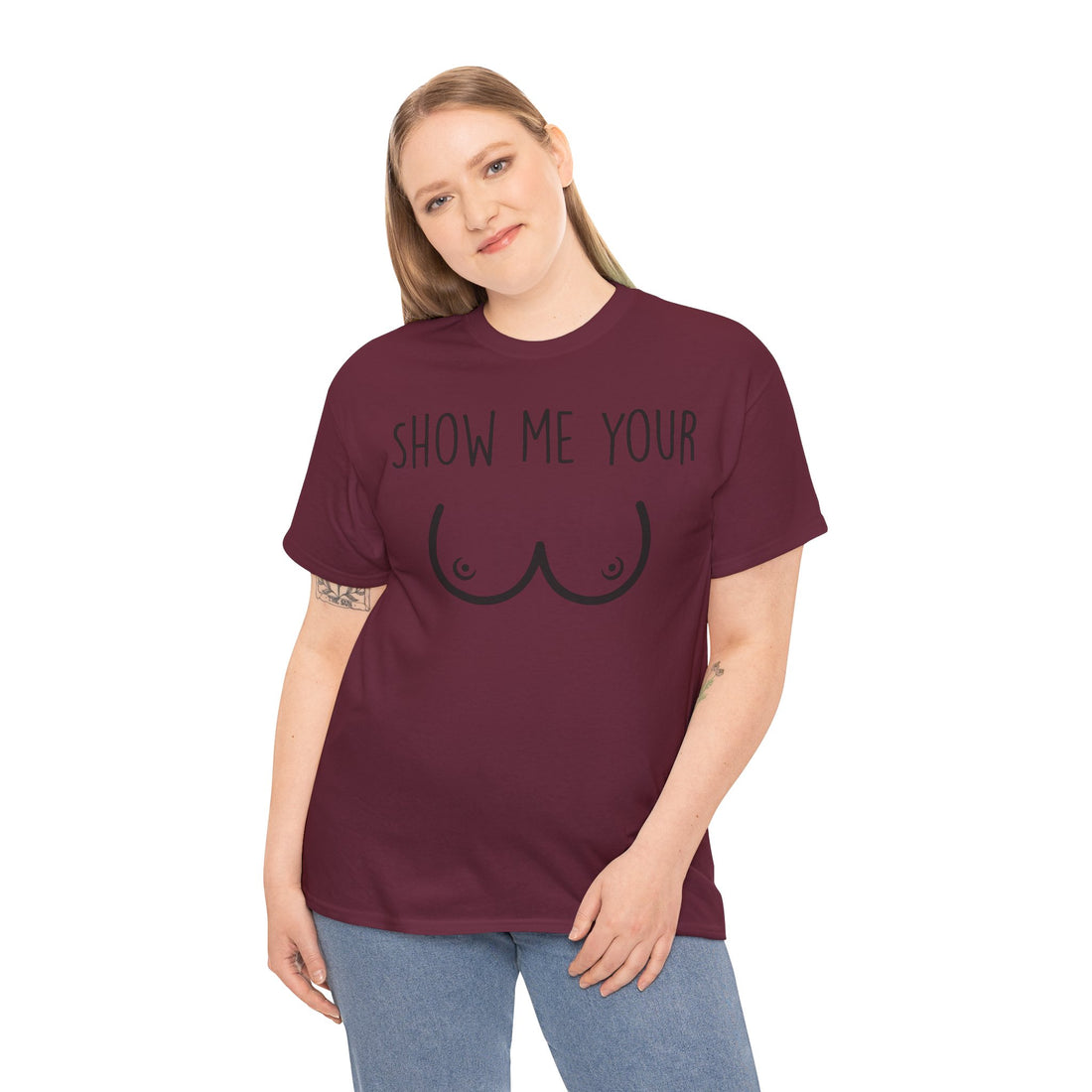 Show Me Your Unisex Heavy Cotton Tee