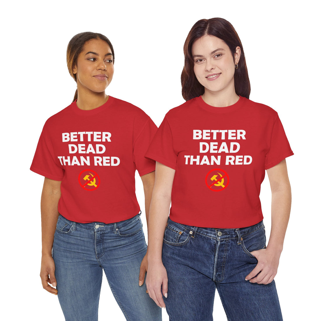 Better Dead Than Red Unisex Heavy Cotton Tee