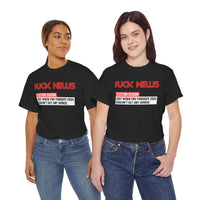 Fuck News Unisex Heavy Cotton Tee