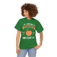 I Like Big Peaches I Can't Lie Unisex Heavy Cotton Tee