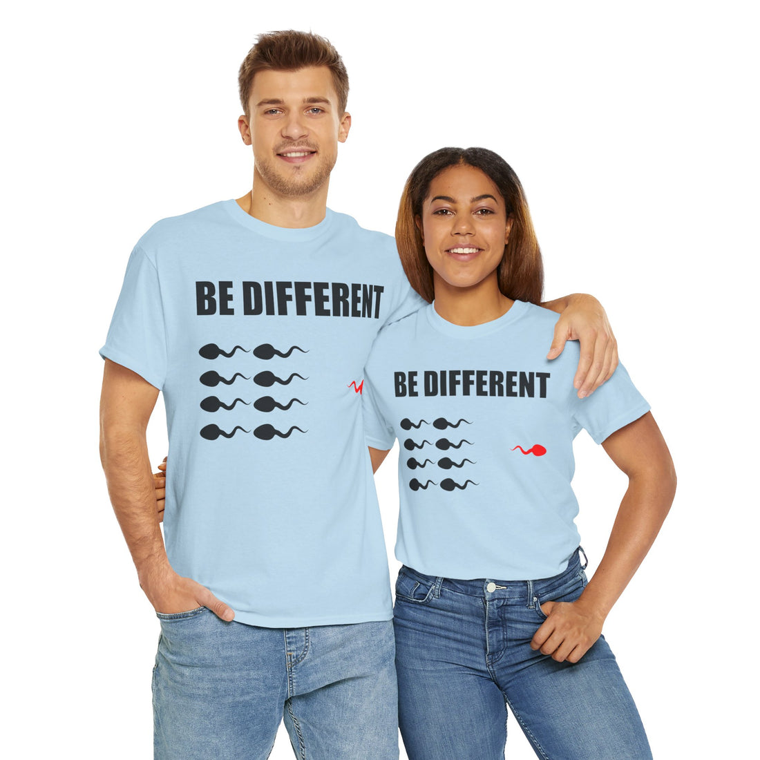 Be Different Unisex Heavy Cotton Tee