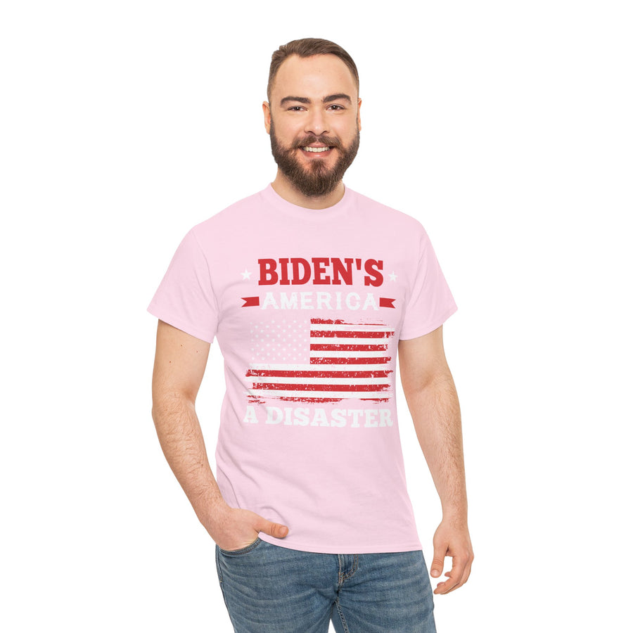 Biden's America A Disaster Unisex Heavy Cotton Tee