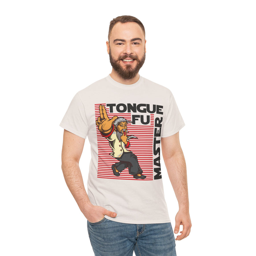 Tongue Fu Master Unisex Heavy Cotton Tee