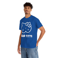 Hello Titty Unisex Heavy Cotton Tee