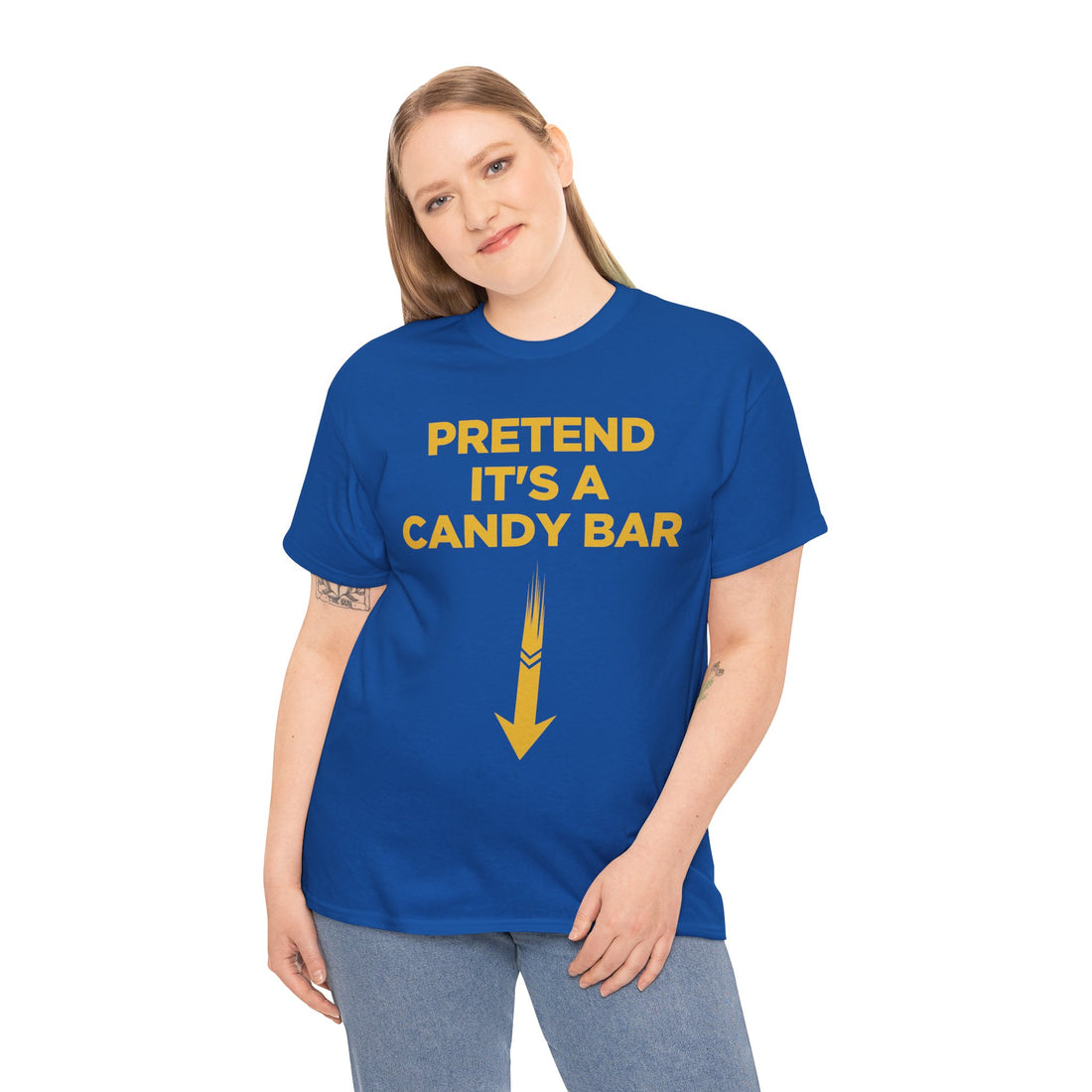 Pretend Its A Cany Bar Unisex Heavy Cotton Tee