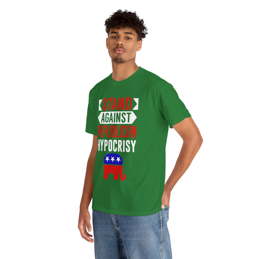 Stand Against Republican Hypocrisy Unisex Heavy Cotton Tee