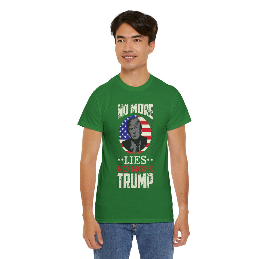 No More Lies Trump Unisex Heavy Cotton Tee