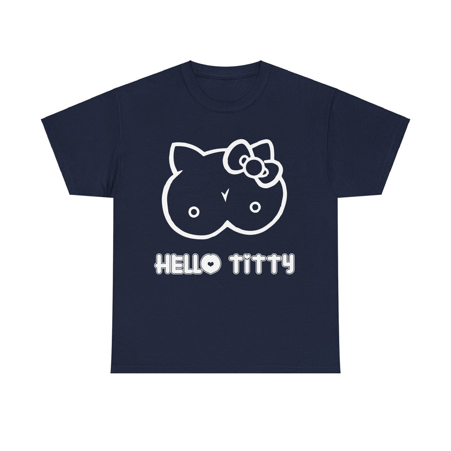 Hello Titty Unisex Heavy Cotton Tee