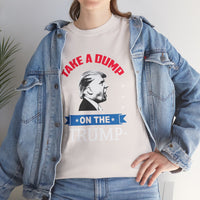 Take A Dump On The Trump Unisex Heavy Cotton Tee