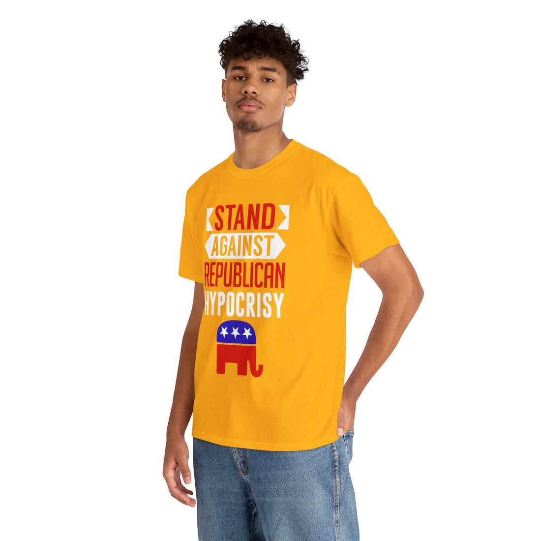 Stand Against Republican Hypocrisy Unisex Heavy Cotton Tee