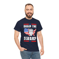 Drain The Swamp Unisex Heavy Cotton Tee