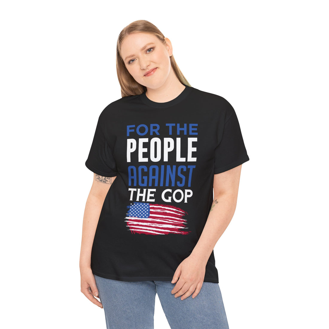 For The People Against The GOP Unisex Heavy Cotton Tee