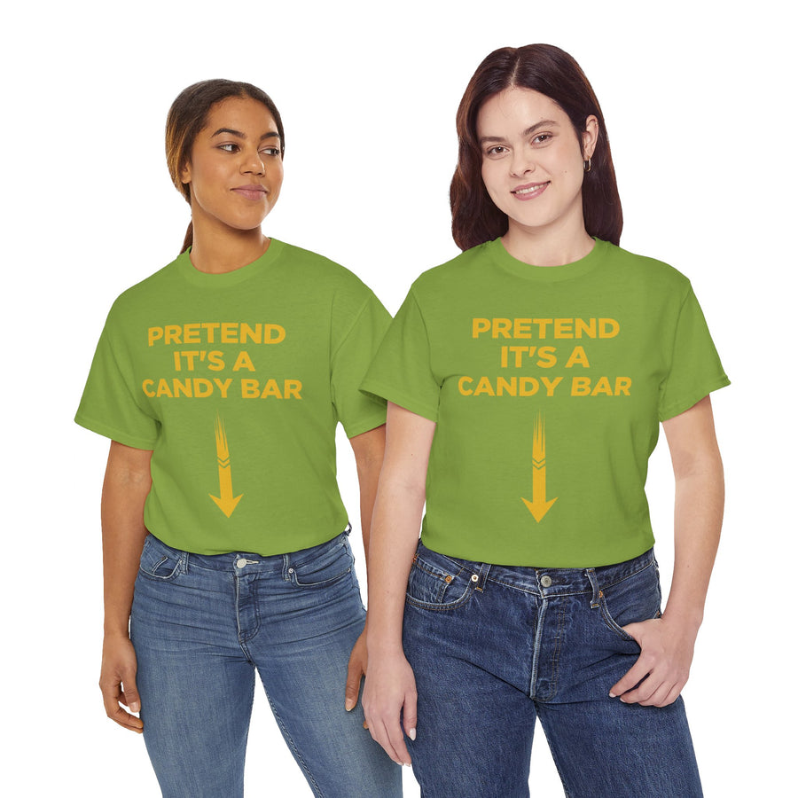 Pretend Its A Cany Bar Unisex Heavy Cotton Tee