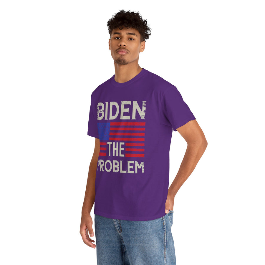 Biden The Problem Unisex Heavy Cotton Tee