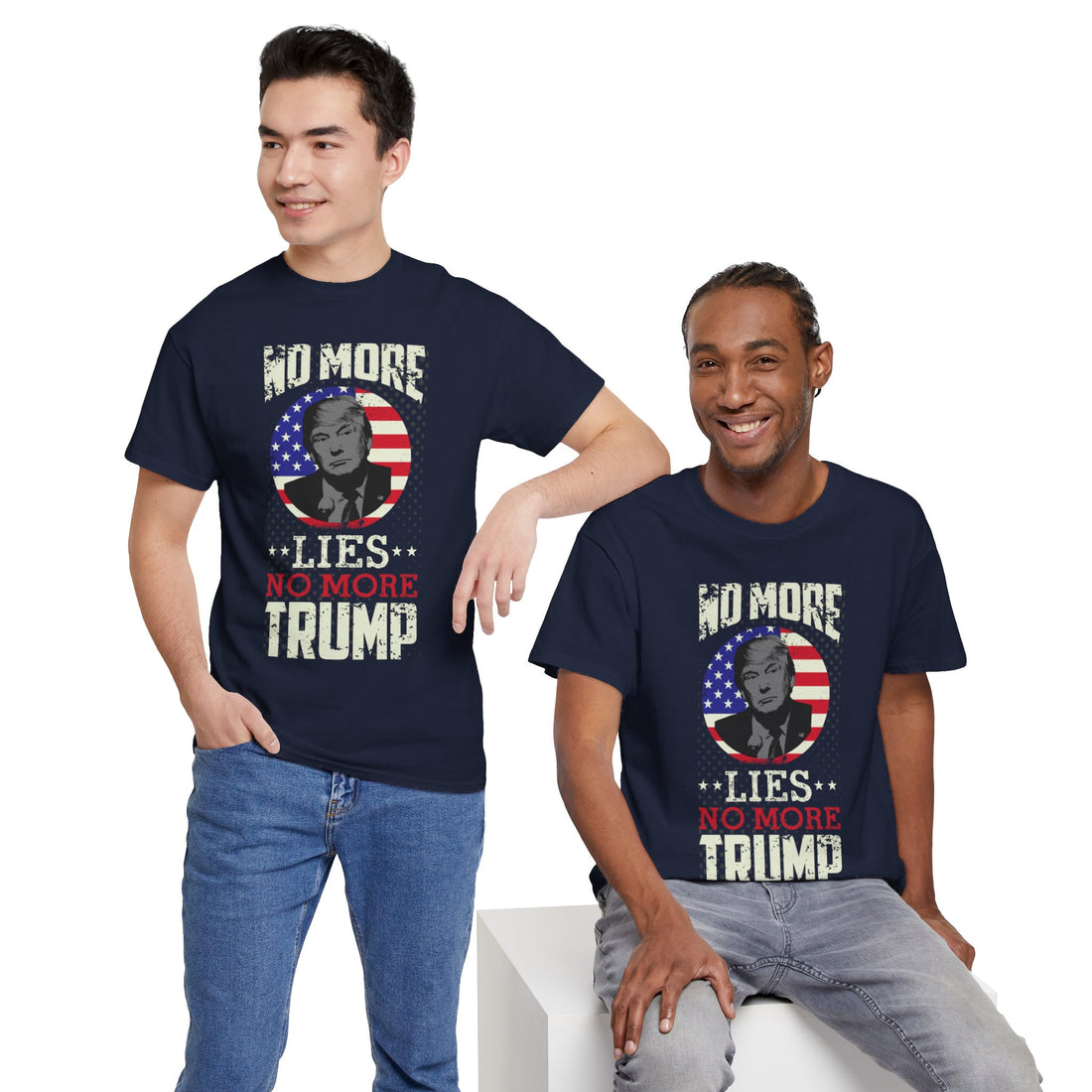 No More Lies Trump Unisex Heavy Cotton Tee