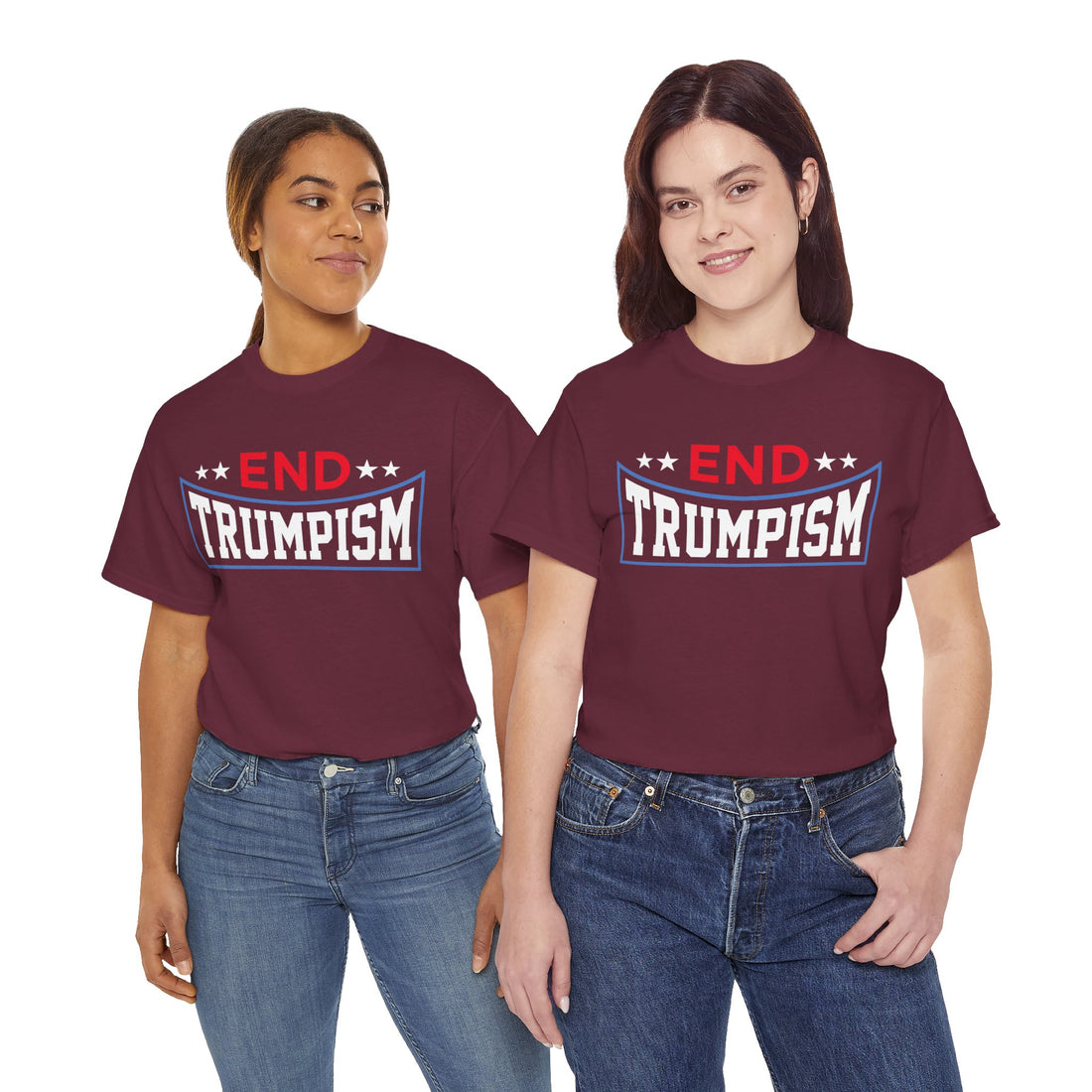 End Trumpism Unisex Heavy Cotton Tee