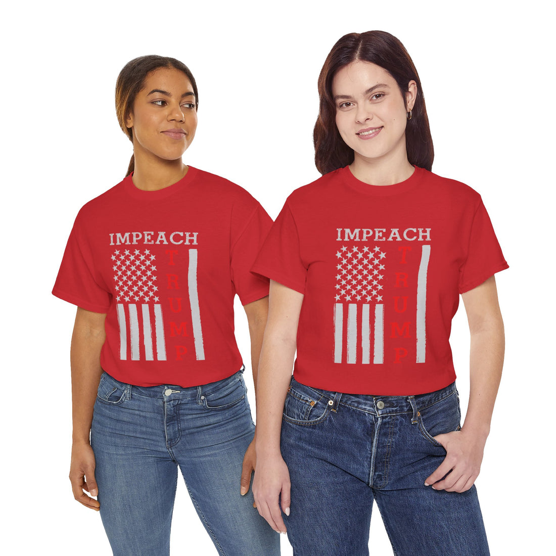 IMPEACH Trump Unisex Heavy Cotton Tee