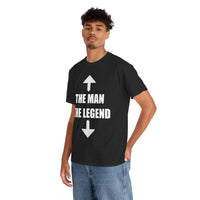 The Man The Legend Unisex Heavy Cotton Tee