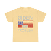 Biden The Problem Unisex Heavy Cotton Tee