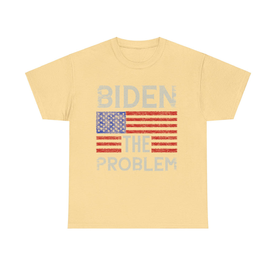 Biden The Problem Unisex Heavy Cotton Tee