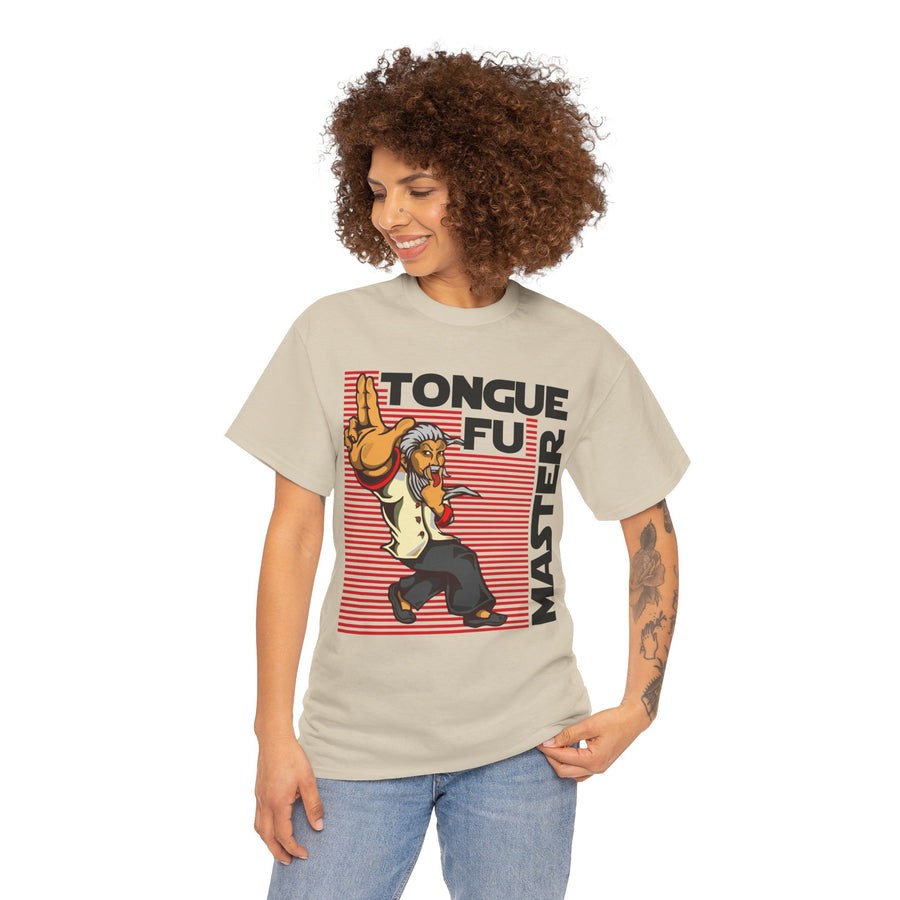 Tongue Fu Master Unisex Heavy Cotton Tee