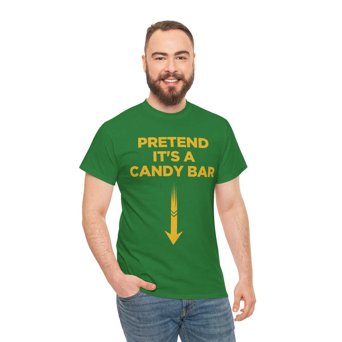 Pretend Its A Cany Bar Unisex Heavy Cotton Tee