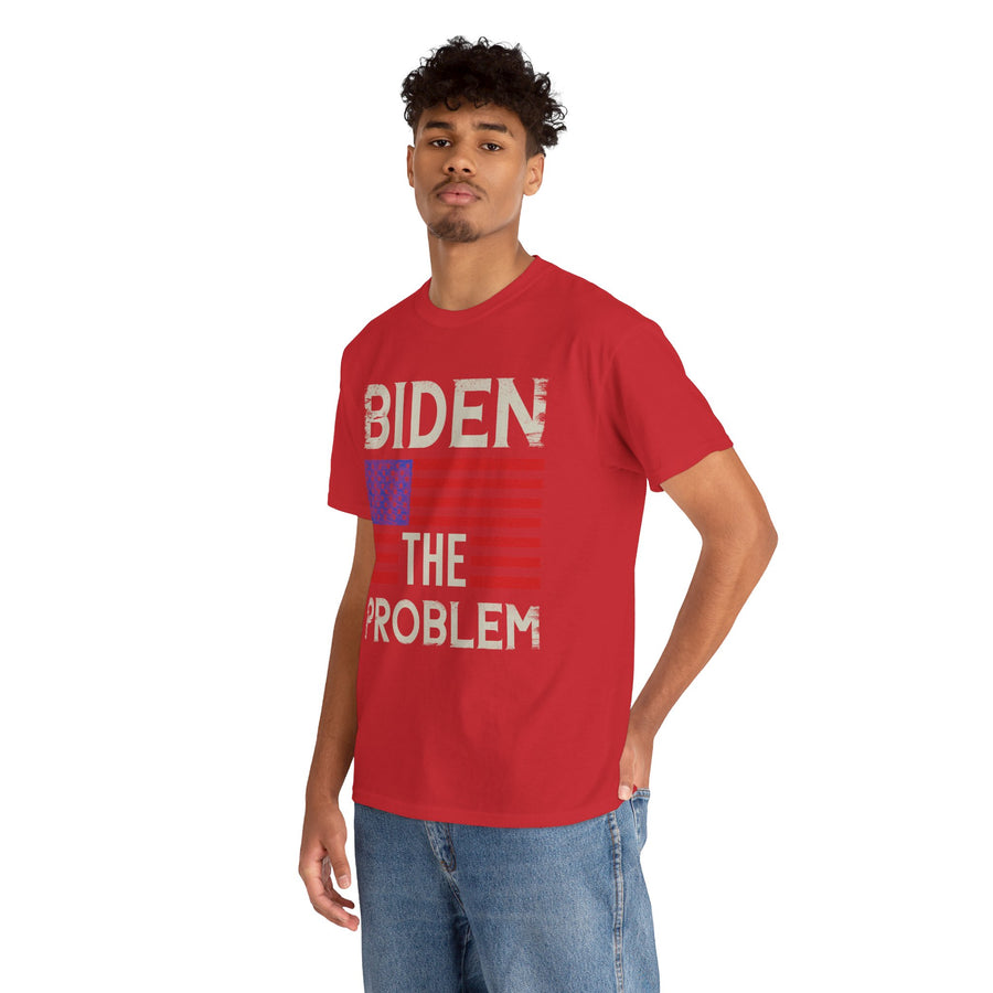 Biden The Problem Unisex Heavy Cotton Tee