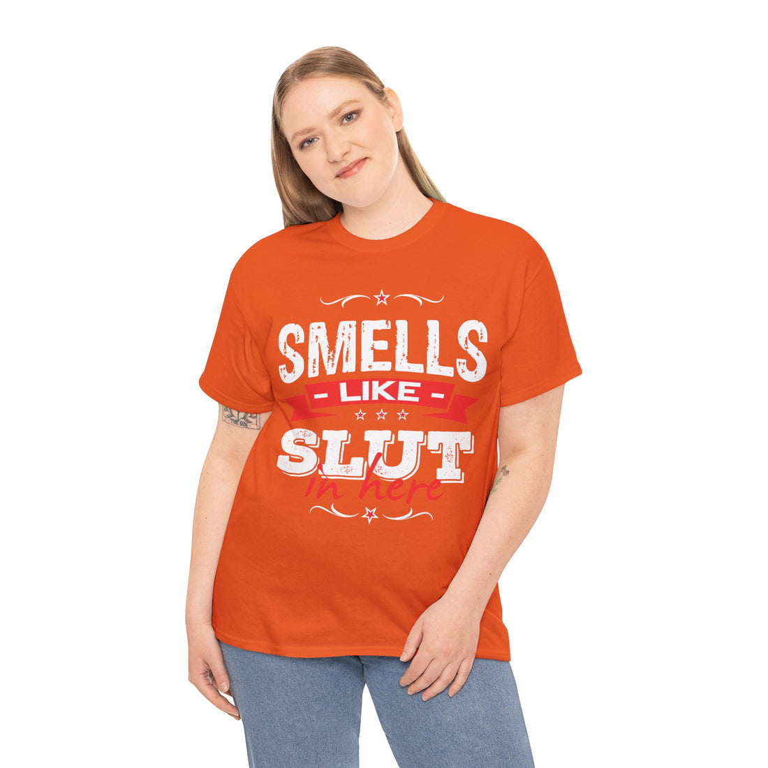 Smells Like Slut In Here Unisex Heavy Cotton Tee