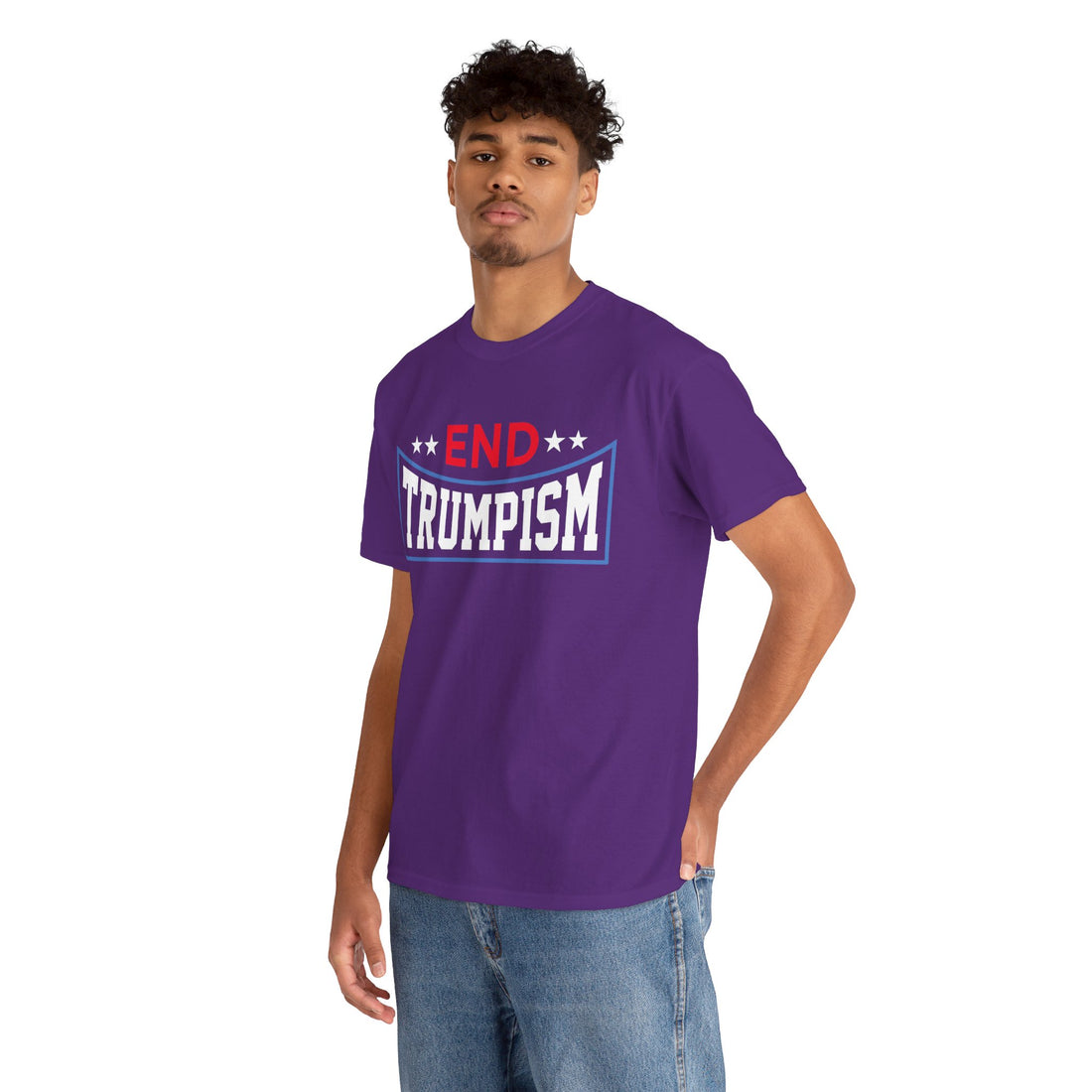 End Trumpism Unisex Heavy Cotton Tee