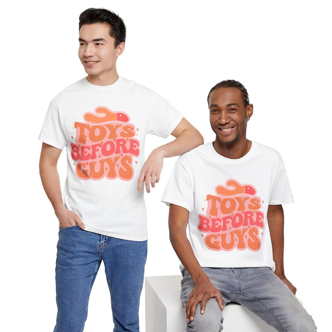 Toys Before Guys Unisex Heavy Cotton Tee