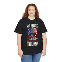 No More Lies Trump Unisex Heavy Cotton Tee