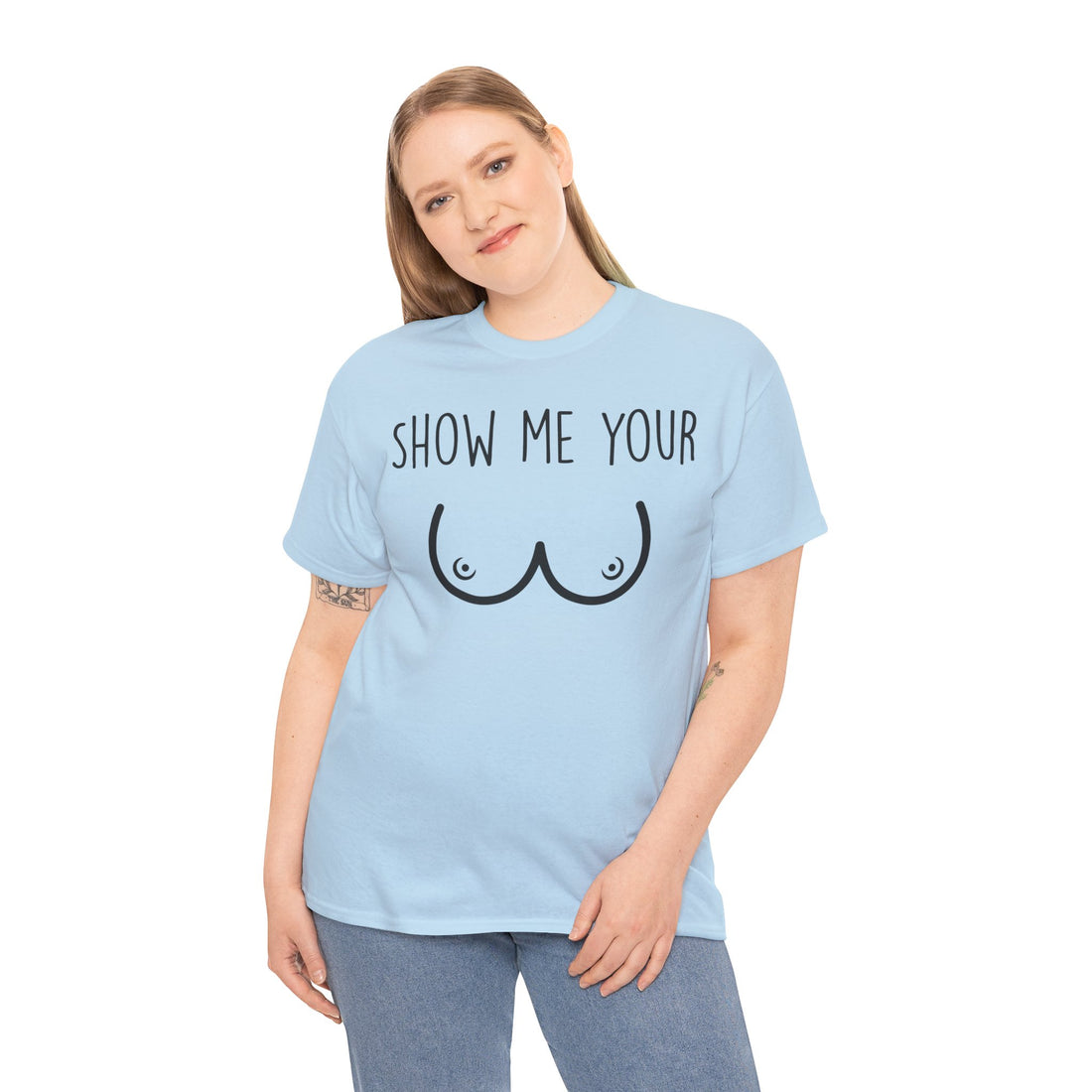 Show Me Your Unisex Heavy Cotton Tee