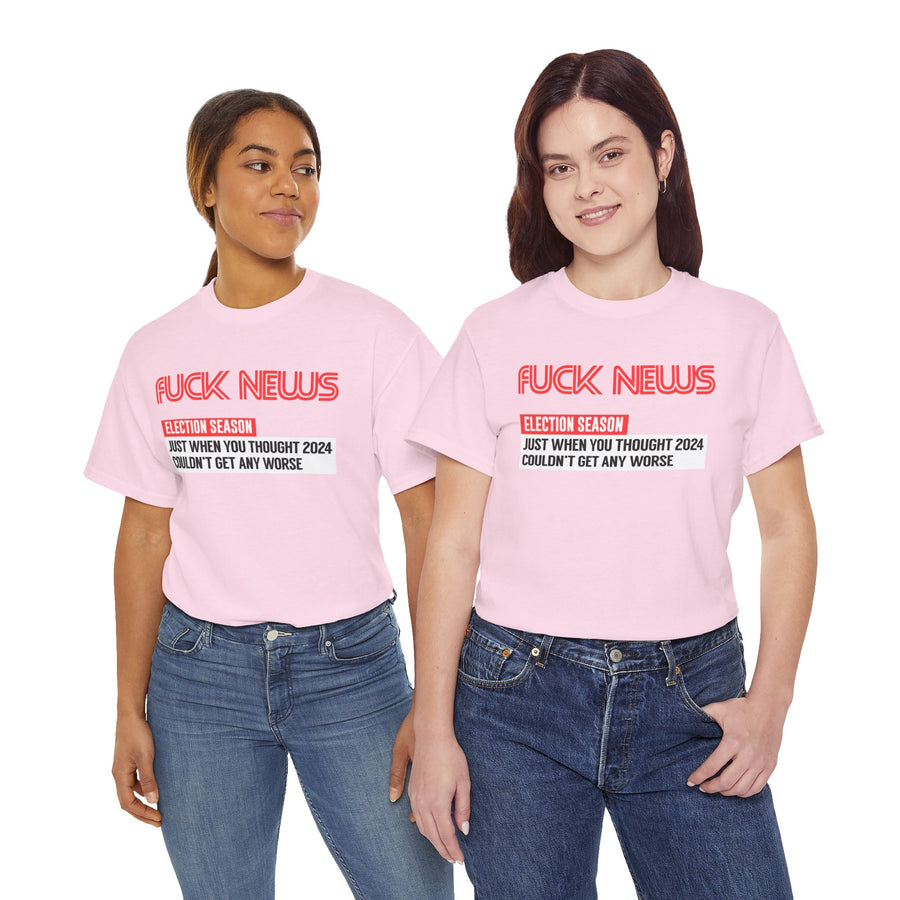 Fuck News Unisex Heavy Cotton Tee