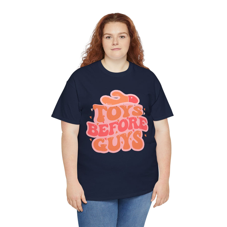 Toys Before Guys Unisex Heavy Cotton Tee