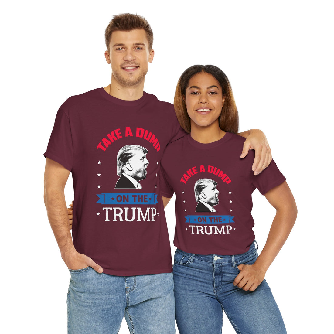 Take A Dump On The Trump Unisex Heavy Cotton Tee