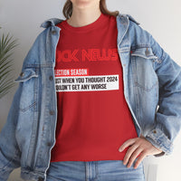 Fuck News Unisex Heavy Cotton Tee