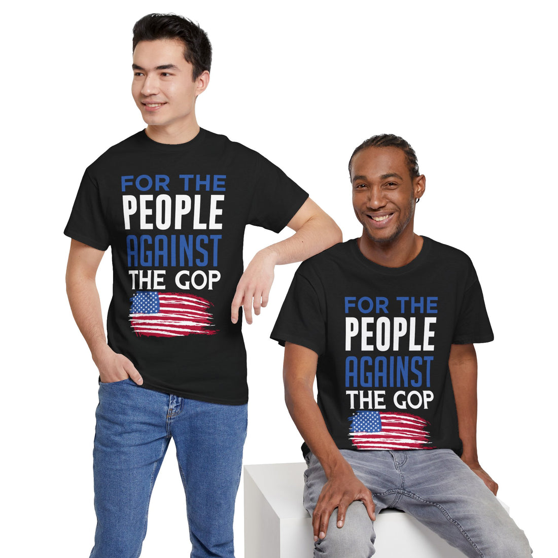 For The People Against The GOP Unisex Heavy Cotton Tee