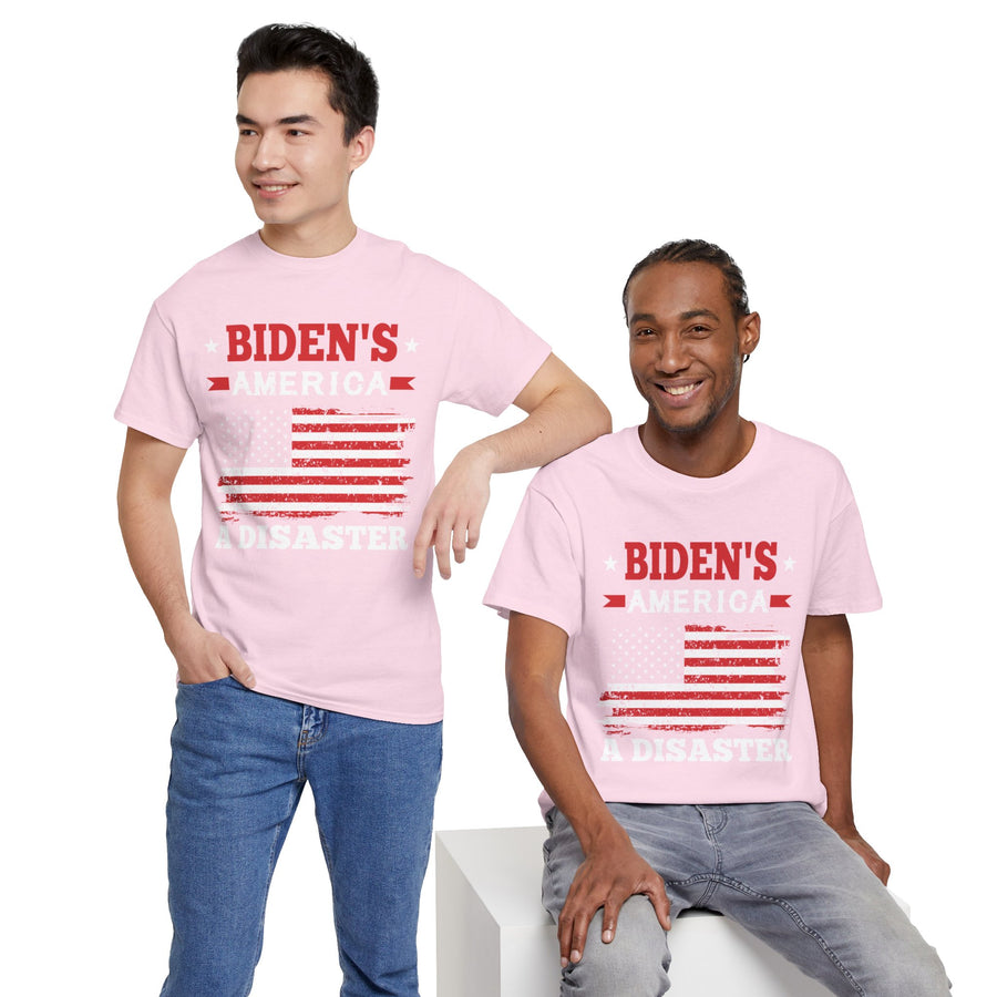 Biden's America A Disaster Unisex Heavy Cotton Tee