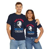 Take A Dump On The Trump Unisex Heavy Cotton Tee