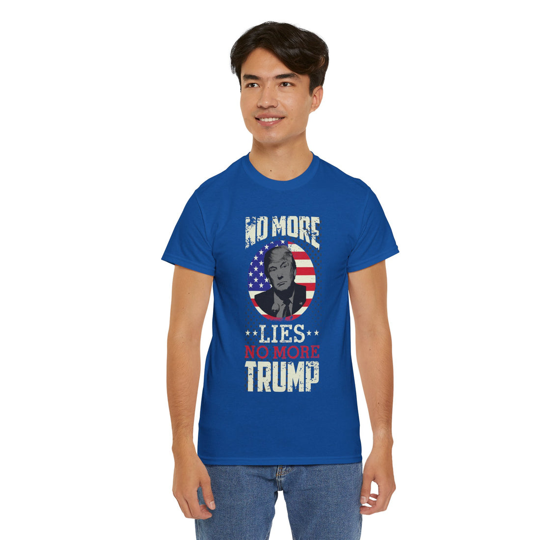 No More Lies Trump Unisex Heavy Cotton Tee