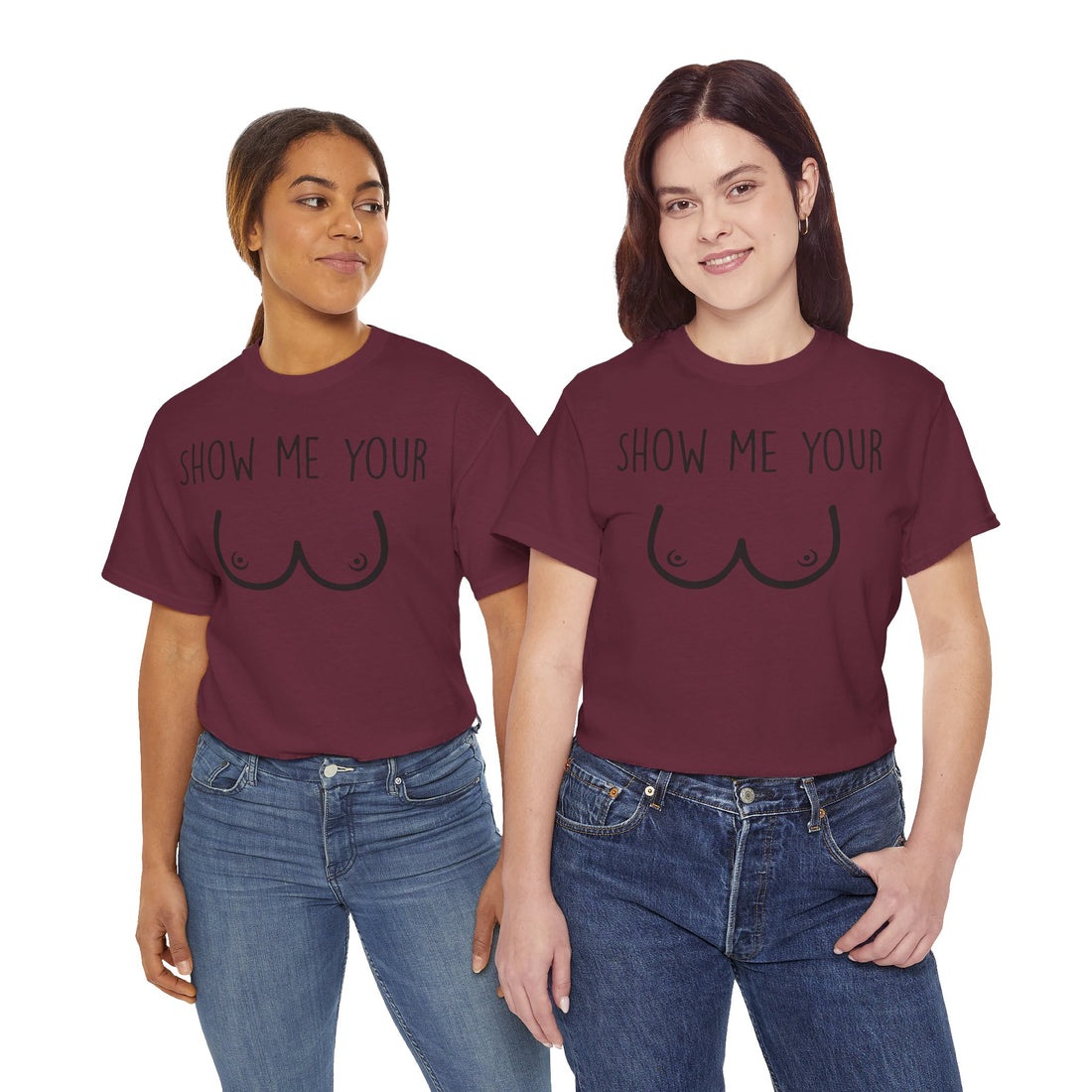 Show Me Your Unisex Heavy Cotton Tee