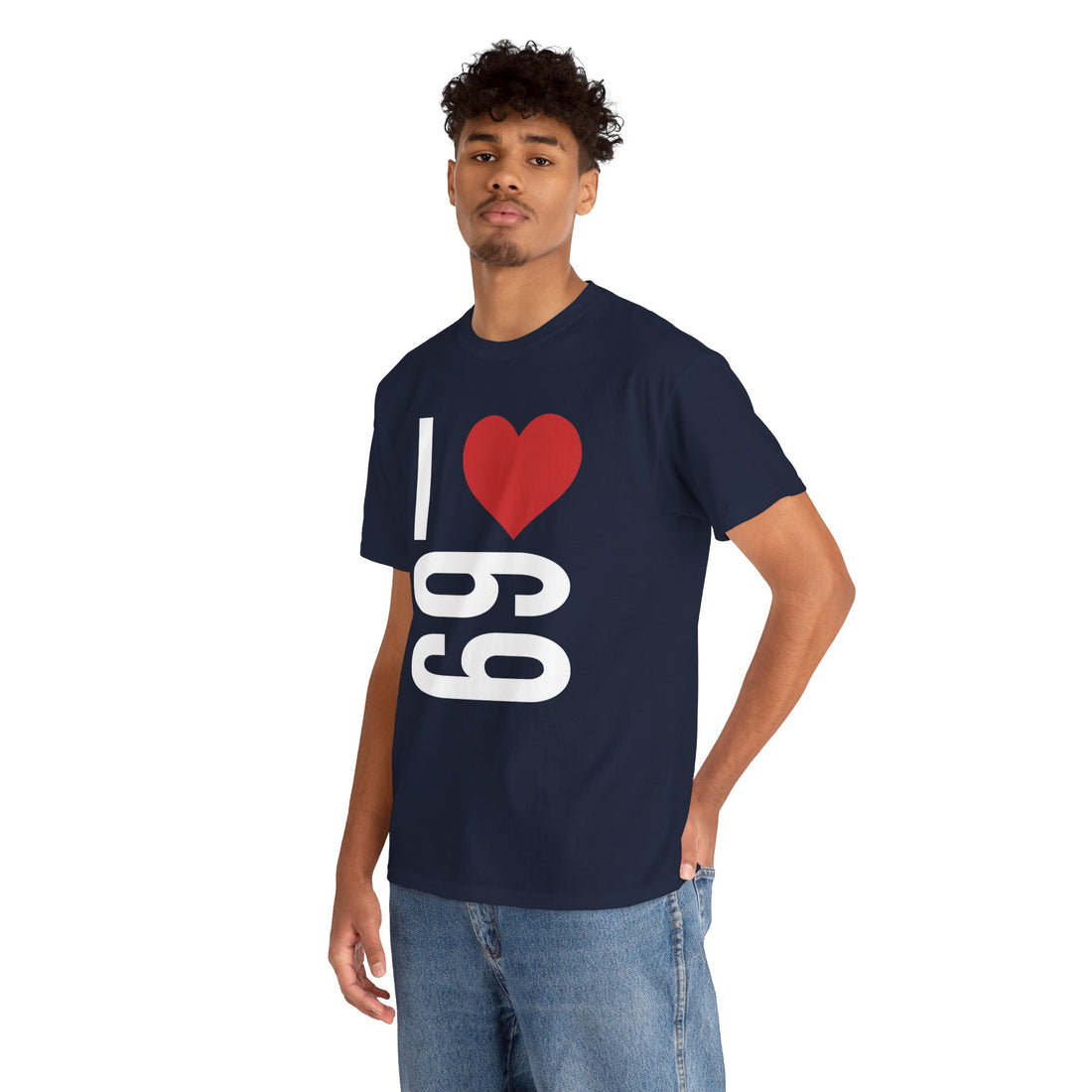 I Love 69 Unisex Heavy Cotton Tee