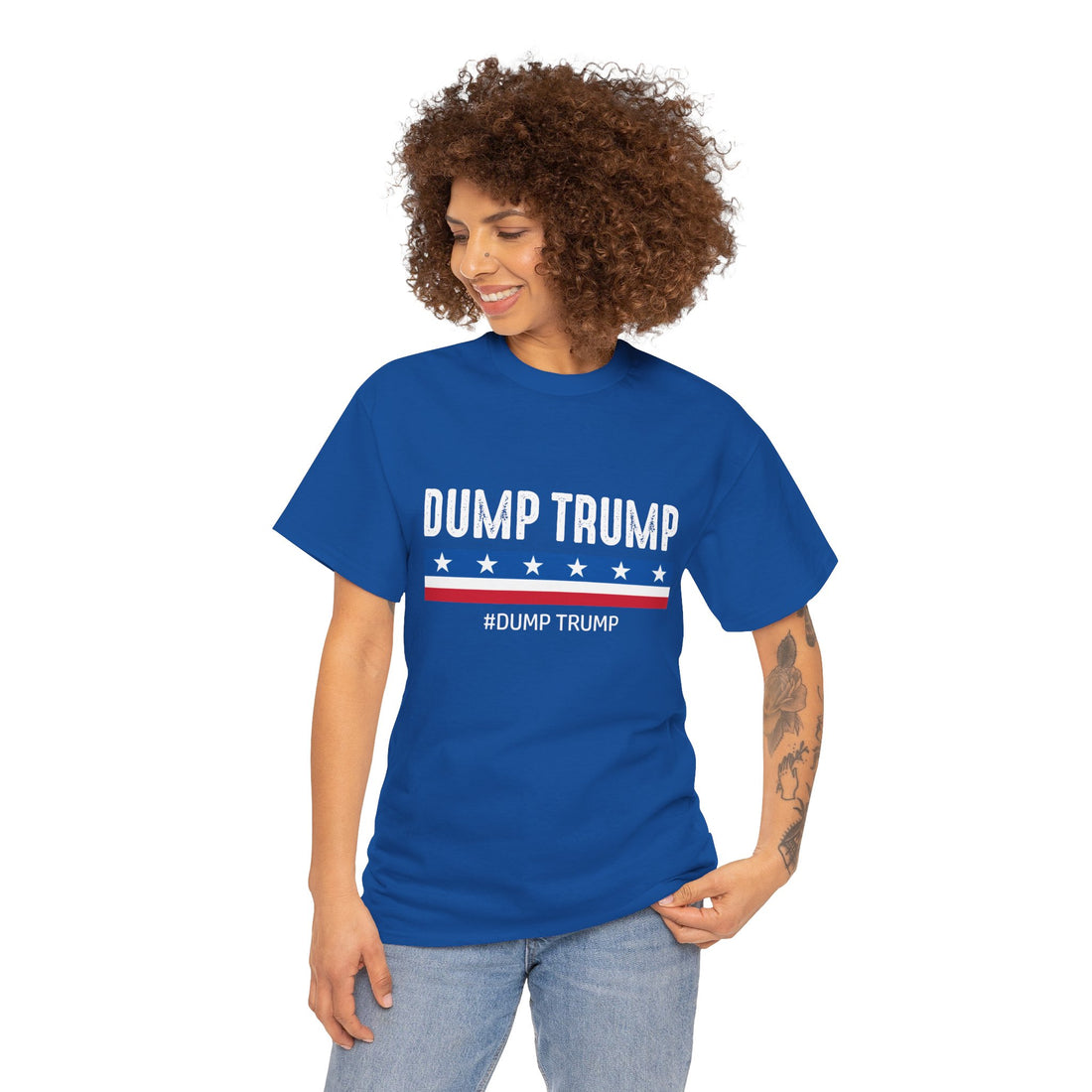 Dump Trum Unisex Heavy Cotton Tee