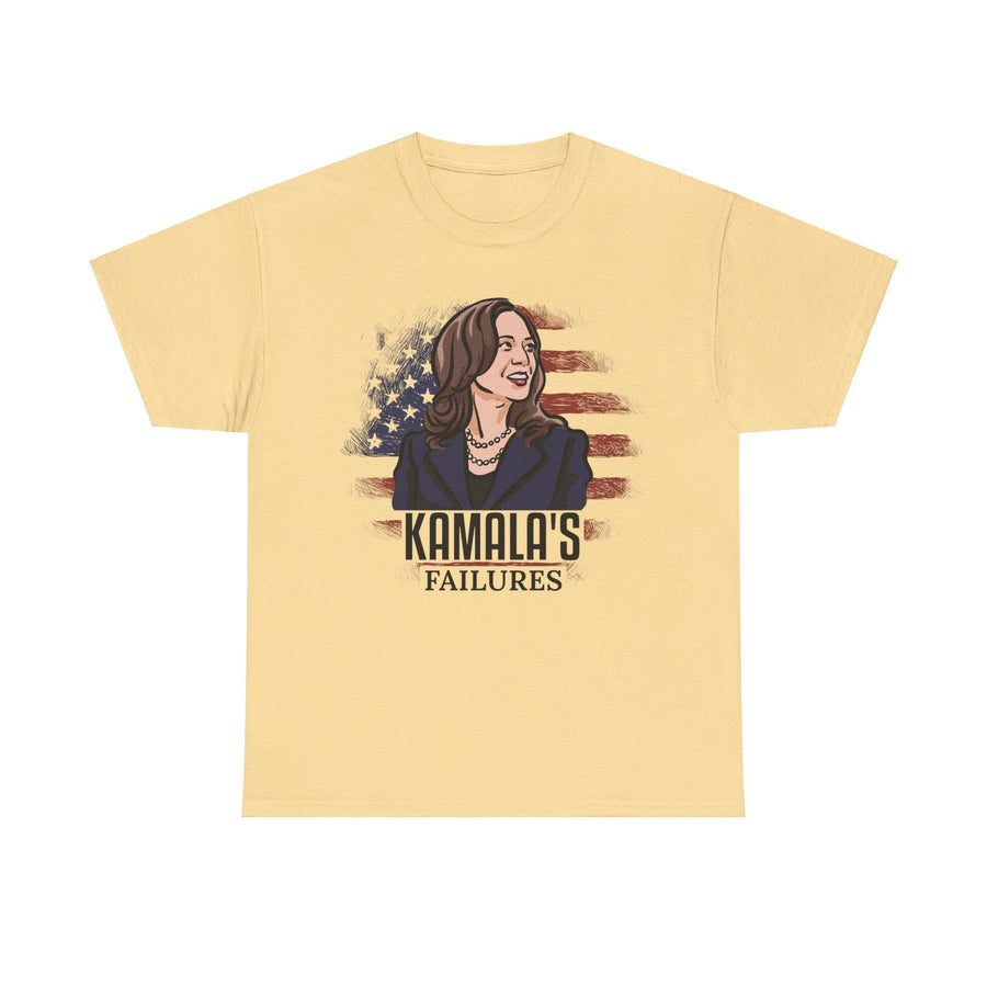 Kamala's Failures Unisex Heavy Cotton Tee