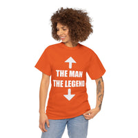 The Man The Legend Unisex Heavy Cotton Tee