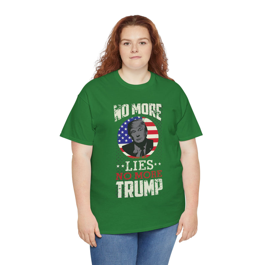 No More Lies Trump Unisex Heavy Cotton Tee